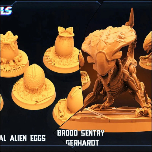 Alien brood miniature - brood,