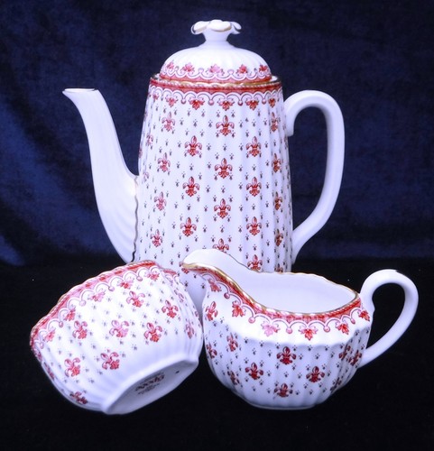 Spode fleur lys coffee - @,
