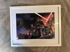 Framed DC Comics “Batman Universe” Illustration – Local Artist Piece