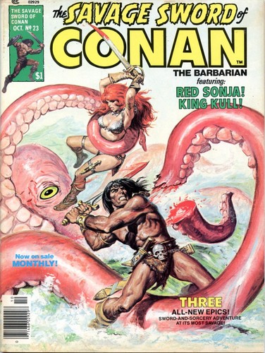Savage sword conan vfn - conan,