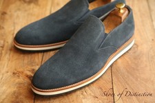 Russell & Bromley Blue Suede
