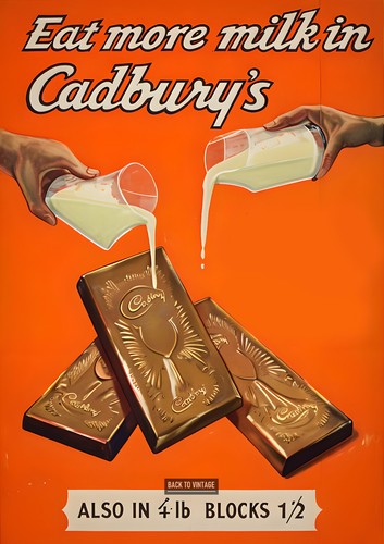 Cadbury milk chocolate - cadbury`s,