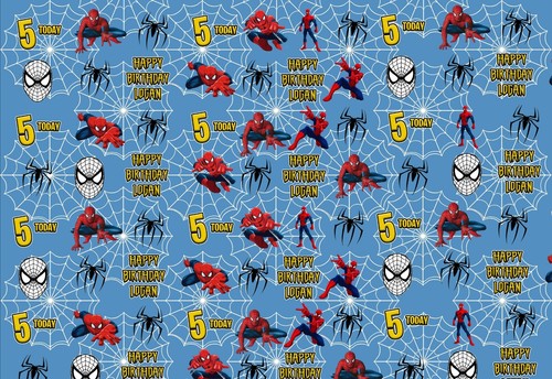 Personalised spiderman - personalised,