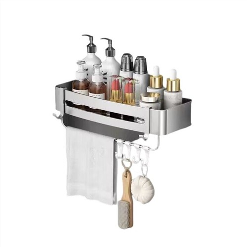 Stainless steel shower caddy - steel,