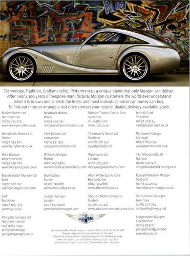 Morgan motor company aeromax - morgan,