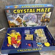 Crystal Maze The Time Travel Adventure Board Game MB Games C4 TV Series 1991