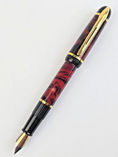 Waterman Phileas Fountain Pen - Marble Red