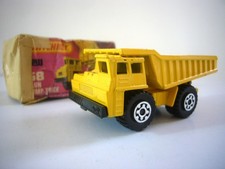 Matchbox Superfast: Faun dump truck, original box, excellent, made in England
