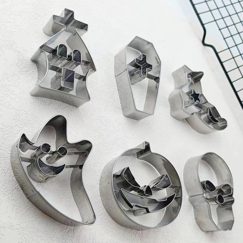 6pcs stainless steel biscuit - 6pcs,