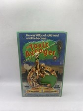 THE TOXIC AVENGER - Big Box Ex-rental VHS - Troma - 3D Box PAL Working See Pics