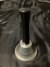 Black Wooden Handle Silver