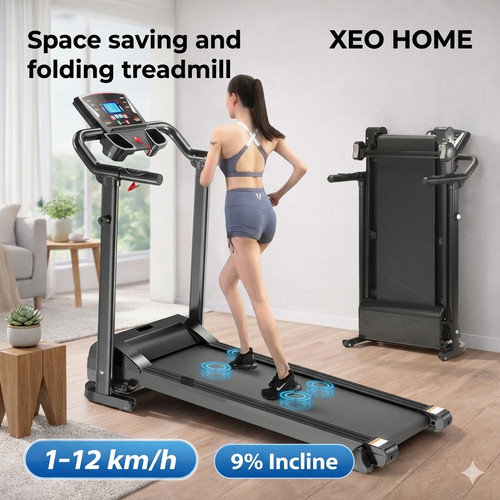 Folding treadmill for home - folding,