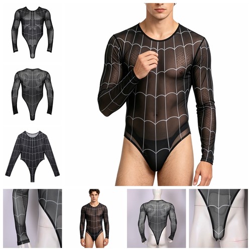 Men thongs party romper crew - party,