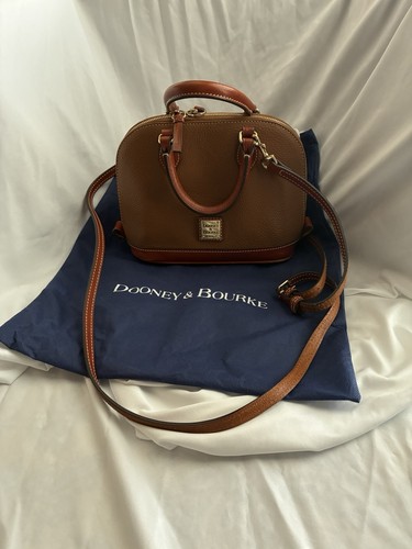 Dooney bourke brown pebbled - bourke,
