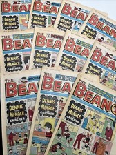 11 x BEANO COMICS  Bundle 1982