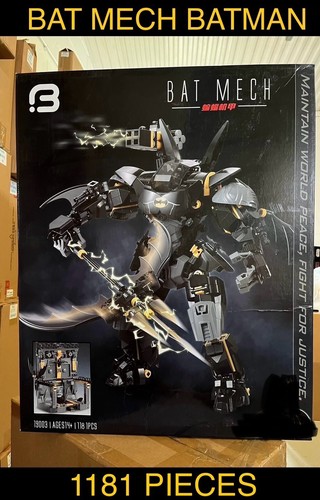 Batman batmech 1181 pieces - batmech,