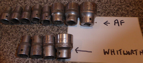 12x vintage elora sockets - 12x,