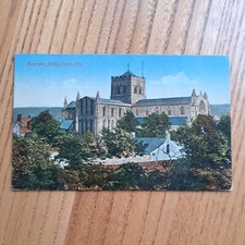 Postcard Photo Of Hexham Abbey