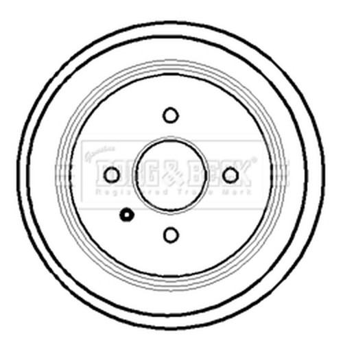 Brake drums for - 2x,
