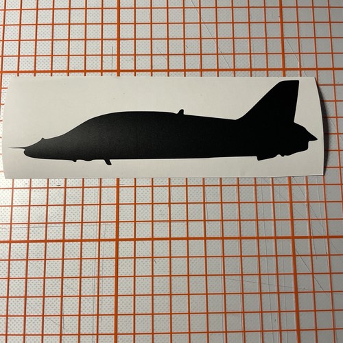 Bae hawk silhouette car - silhouette,