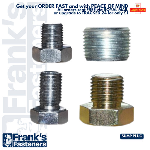 M12 m13 sump plugs oil - plugs, drain
