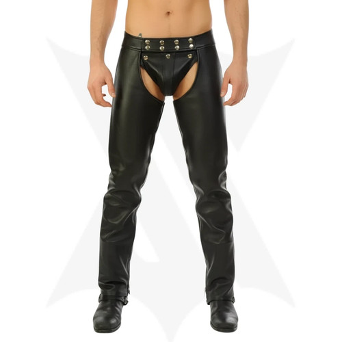 Mens real leather - real, pants
