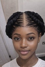 Hilda Braid# Glueless# Black#