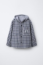ZARA Boys Hooded Overshirt