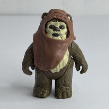 Vintage Star Wars Wicket Ewok Figure LFL 1984 No CoO Original Hood Accessory