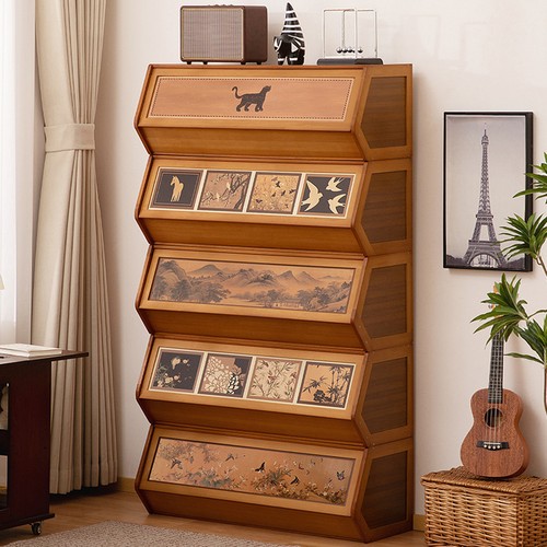 70cm bamboo storage - 70cm, cabinet