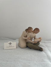 Willow Tree New Life, Sculpted Figure Gift Hand-Painted Mother Father and Baby