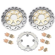 Front Rear Brake Discs Pads