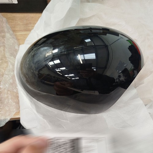 Gloss black wing mirror - black,