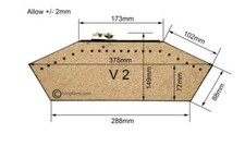 Inset Gas Fire Victorian 16" Living Flame Coal or Log Effect Insert LPG or Gas