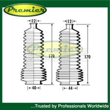 Premier Front Steering Rack Boot Set Fits Renault Scenic Megane 2.0
