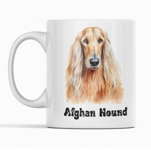 Afghan hound dog breed - afghan,