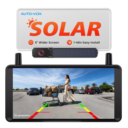 Solar wireless reversing - solar,