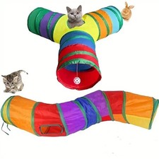 For Rabbits Cats Rabbit Toys Tunnel Pet Toys Small Animal Activity Tunnels Tubes