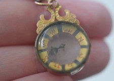 Antique Victorian compass Fob