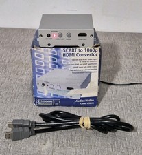 Nikkai Scart HDMI to HDMI 480P  720P 1080P HD Video Converter HDCP Scart Silver