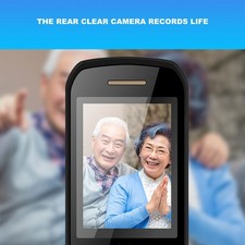 New 4G Senior Flip Phone With