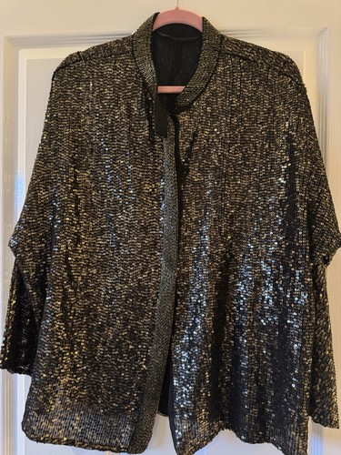 Zara gold sequin - zara,