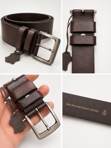 Men genuine leather - men's, belt
