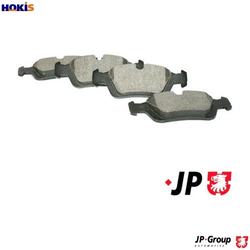 Brake pad set - set, disc