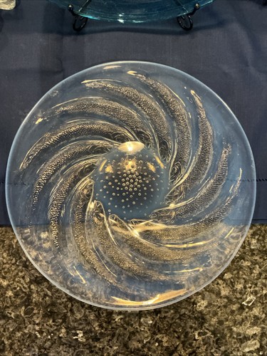 Antique 1920s lalique poissons - 1920s,