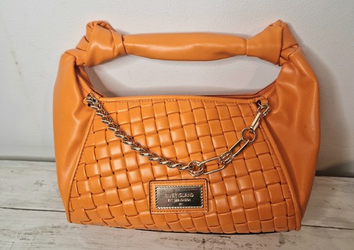 River island orange - orange, woven
