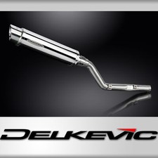 Suzuki DRZ400E DR-Z400E 2000-2009 350mm Round Stainless Exhaust Silencer Can Kit