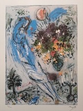 Marc Chagall Signed - Love by