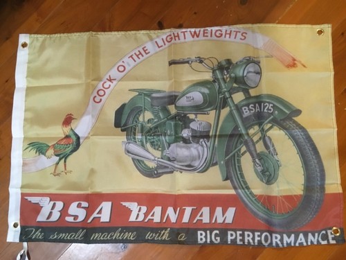 Bsa bantam motor cycles man - bantam,