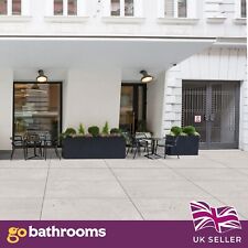 White Outdoor Tile Garden